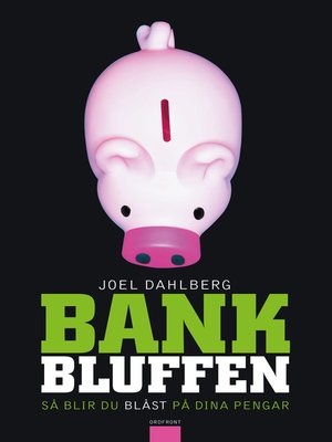 cover image of Bankbluffen